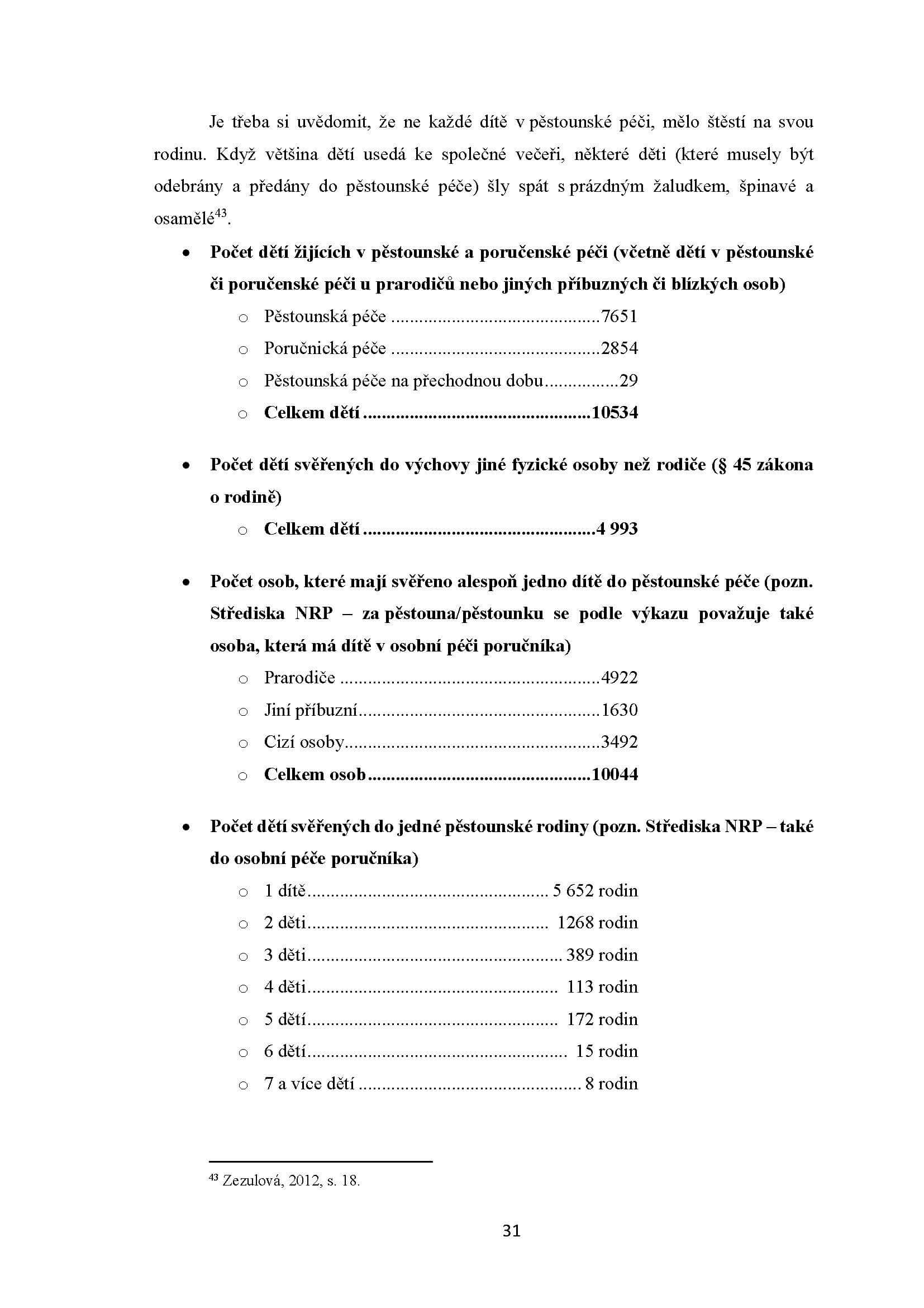 Správné zarovnání a tabulátory v bakalářské práci